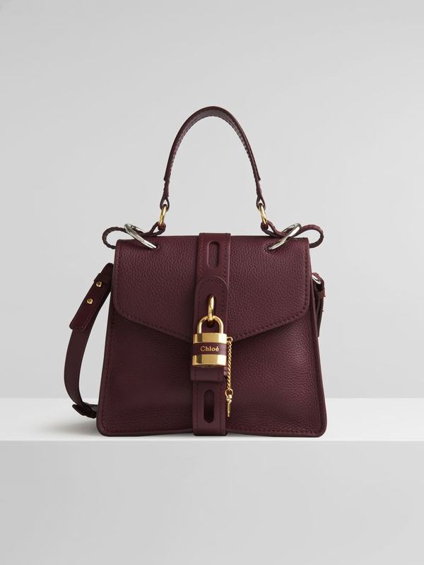 Chloé Bolsos Mujer Aby Day Marrones Suede XZHP04762